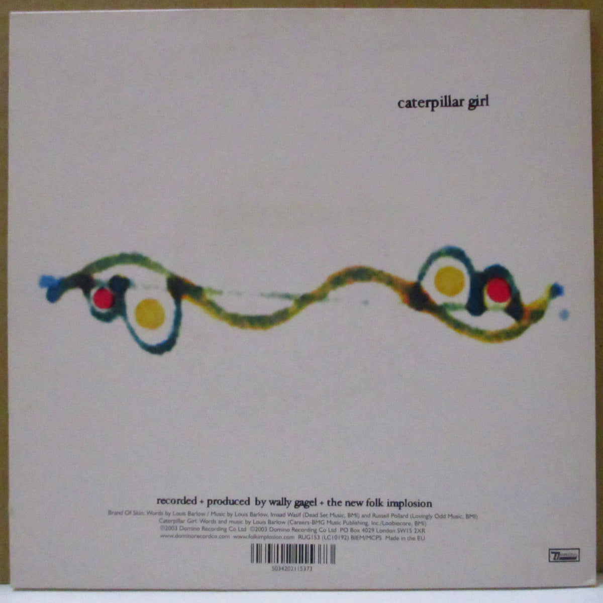 FOLK IMPLOSION, THE (ザ・フォーク・インプロージョン) - Brand Of Skin (UK-EU オリジナル 7"+マット固紙ジャケ)