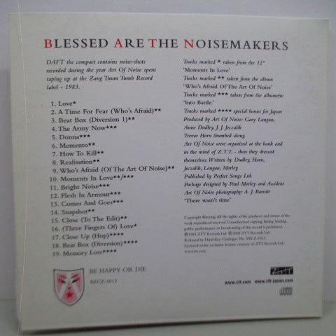 ART OF NOISE, THE-Daft (Japan Ltd.Reissue.CD)