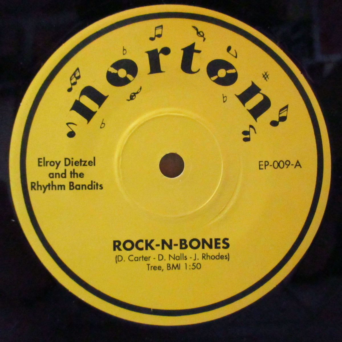 ELROY DIETZEL (エルロイ・ディーツェル) - This Is Elroy / Rock-N-Bones +2 (US '91 Reissue 3-Track 7"+PS)