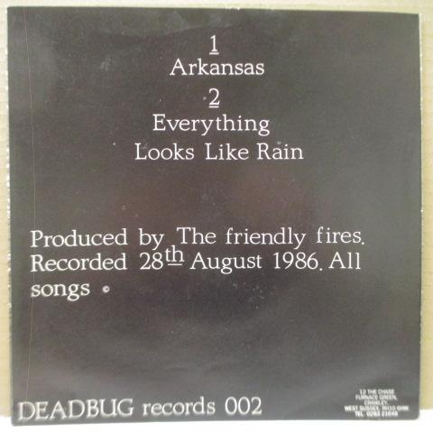 FRIENDLY FIRES, THE (ザ・フレンドリー・ファイヤーズ) - Arkansas +2 (UK Orig.7")