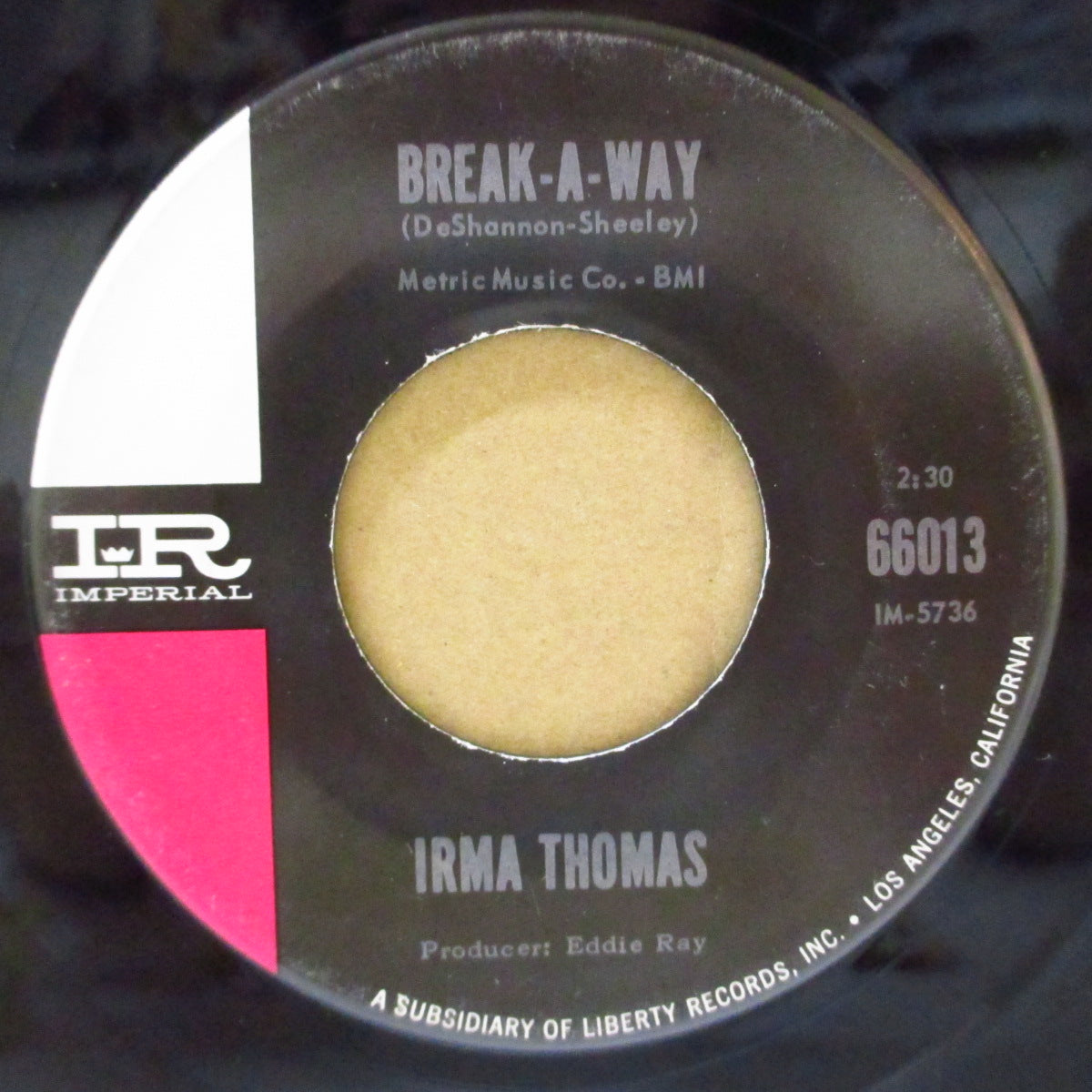 IRMA THOMAS (アーマ・トーマス) - Break-A-Way (US Orig.7"+CS)