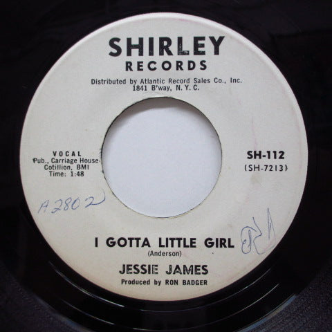JESSIE JAMES (JESSE JAMES) - I Gotta Little Girl (Promo)