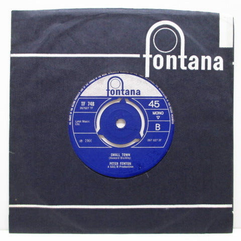 PETER FENTON - Marble Breaks, Iron Bends (UK Orig.7"+CS)