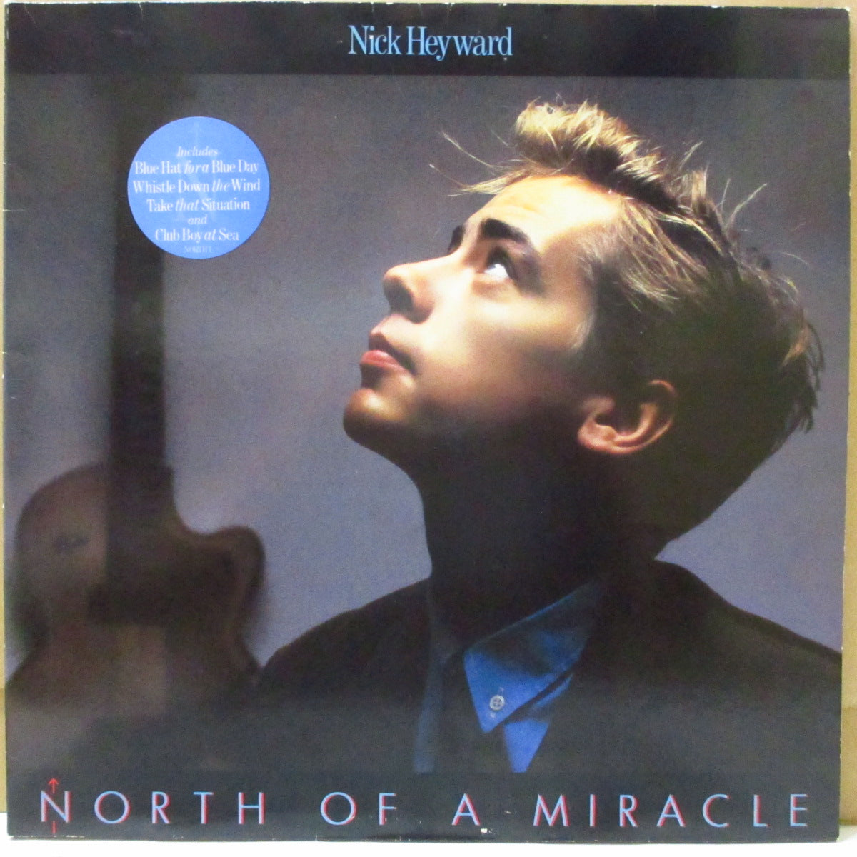 NICK HEYWARD (ニック・ヘイワード) - North Of A Miracle (UK-EU オリジナル LP/ステッカー付き光沢見開きジャケ)