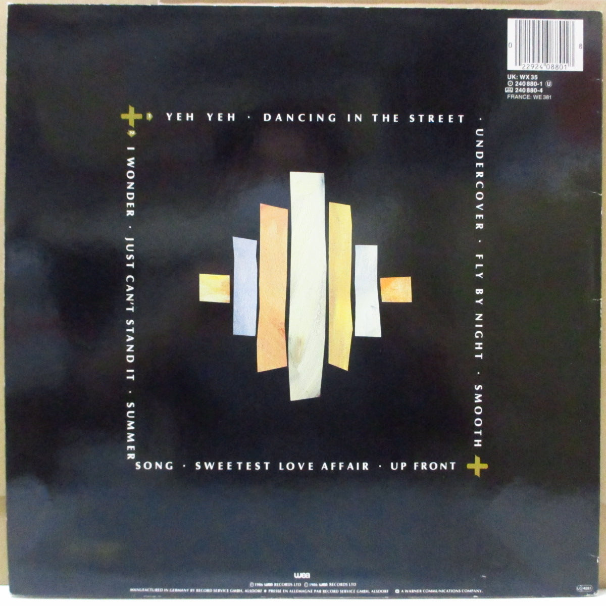 MATT BIANCO (マット・ビアンコ) - S.T. - 2nd Album (UK-EU オリジナル LP+マットソフト紙インナー)