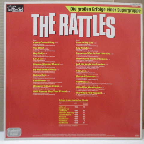 RATTLES - Die Groben Erfolge Einer Supergruppe (German Orig.LP)