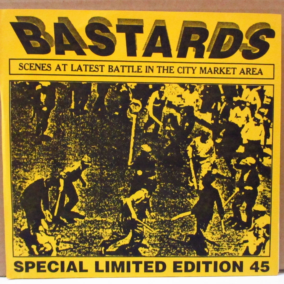 BASTARDS (バスターズ) - Neighbor (US Orig.Pink Lbl. 7"/Yellow PS)