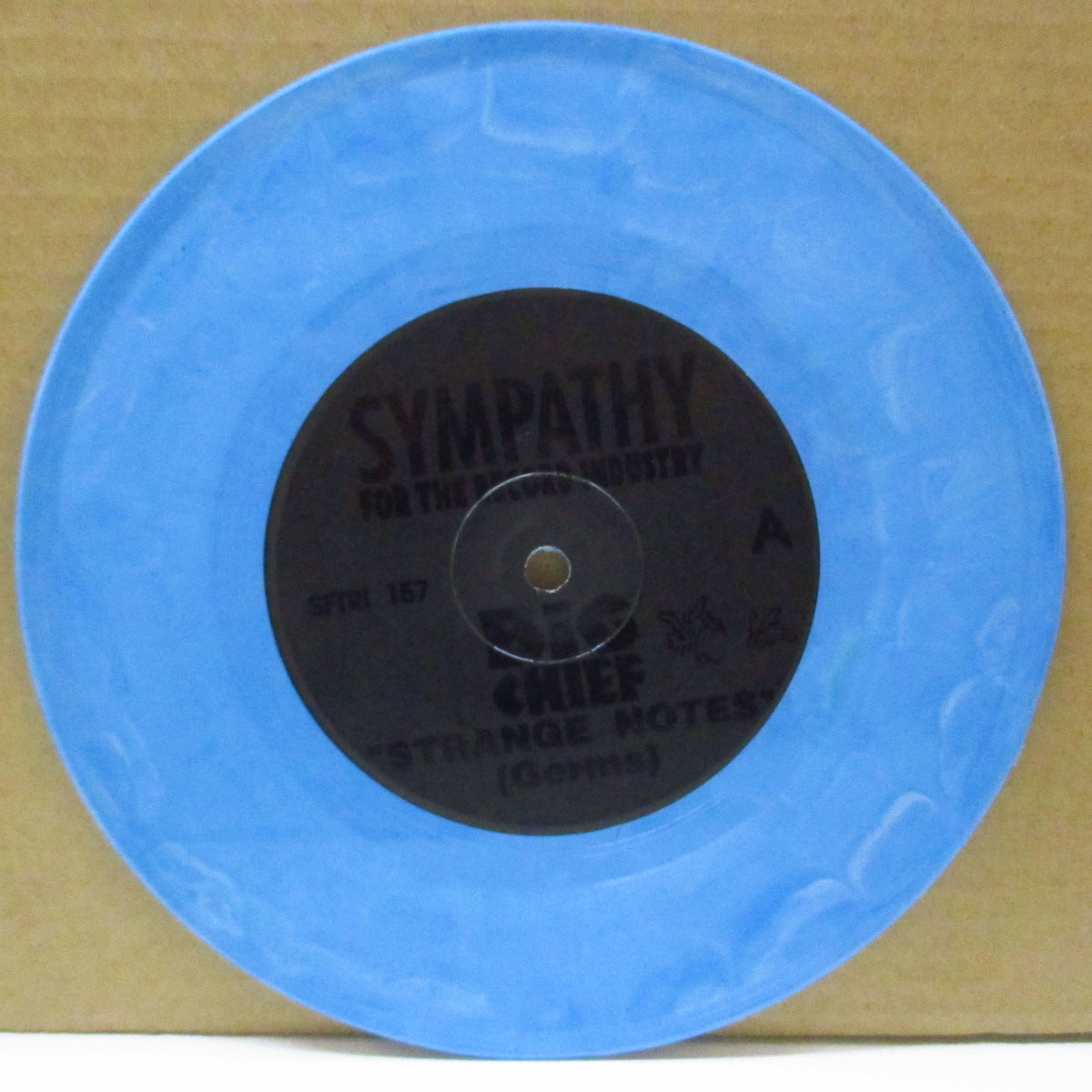 BIG CHIEF (ビッグ・チーフ) - Strange Notes (US Limited 1-Sided Etched Blue Marble Vinyl 7"/廃盤 NEW)
