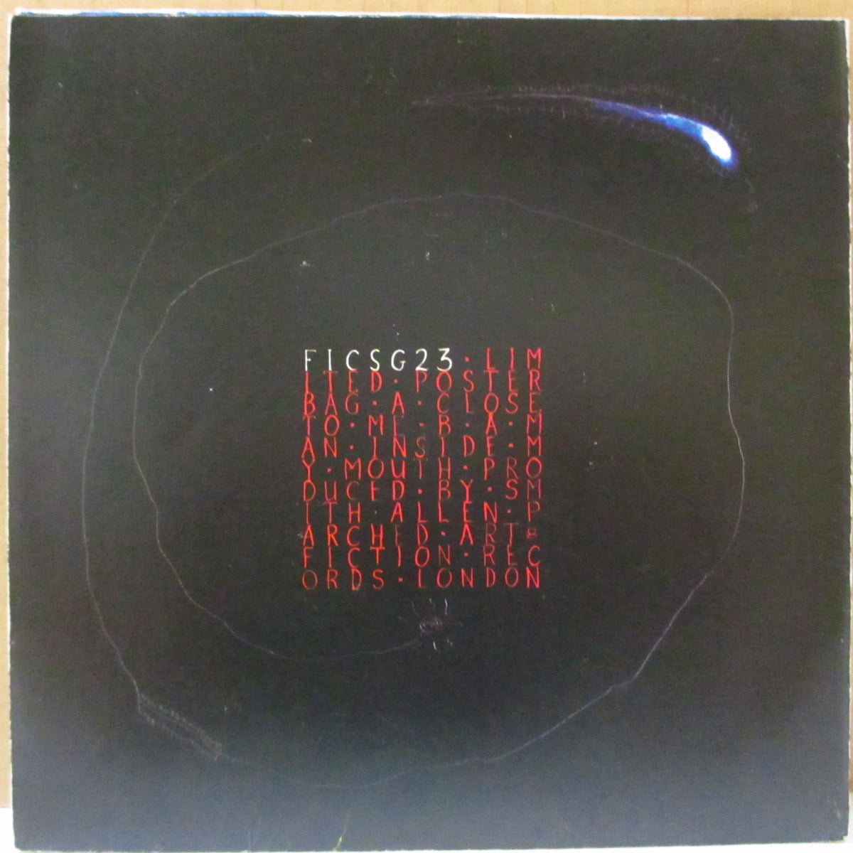 CURE, THE (ザ・キュアー) - Close To Me (UK 限定 7"+ポスタースリーブ)