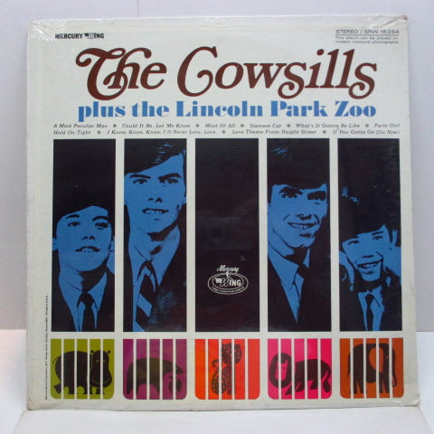 COWSILLS / LINCOLN PARK ZOO - The Cowsills Plus The Lincoln Park Zoo (US Orig.Stereo LP)