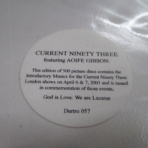 CURRENT 93 (カレント93) - Who Is The Sufferer? (UK 限定ピクチャー 12")