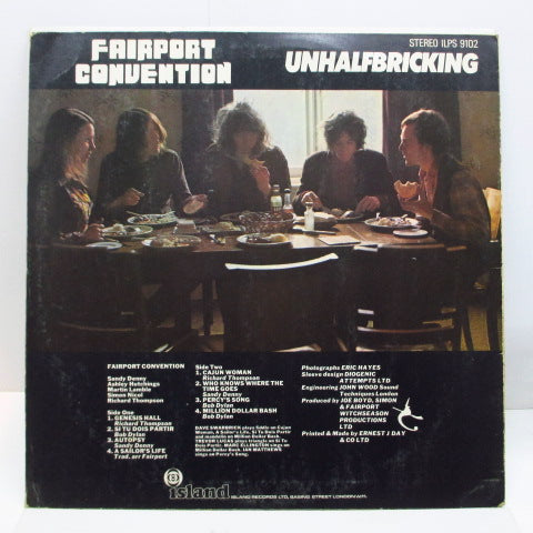 FAIRPORT CONVENTION (フェアポート・コンヴェンション) - Unhalfbricking (UK Orig.Stereo)