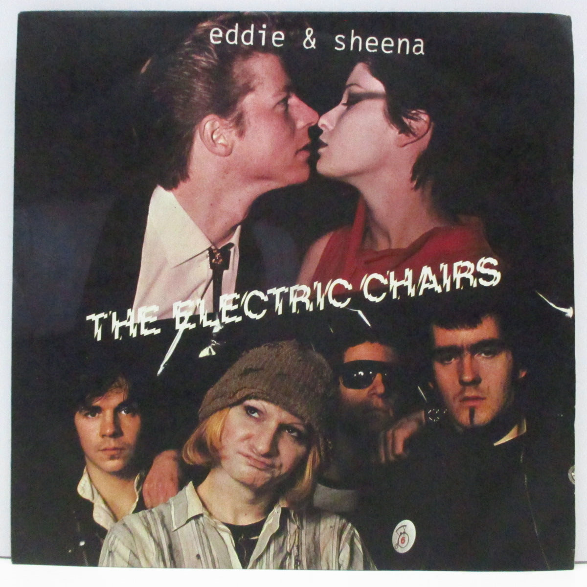 WAYNE COUNTY & THE ELECTRIC CHAIRS (ウェイン・カウンティ & ジ・エレクトリック・チェアーズ) - Eddie & Sheena (UK オリジナル「フラットセンター」<赤盤> 7"+マットソフト紙ジャケ)