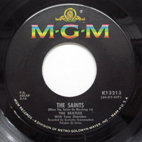 BEATLES with TONY SHERIDAN (ビートルズ・ウィズ・トニー・シェリダ)- My Bonnie / The Saints (US MGM '64)