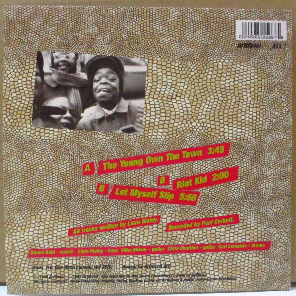 SODA (ソーダ) - The Young Own The Town +2 (UK Orig.Pink Vinyl 7"/GS)