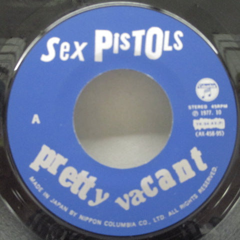 SEX PISTOLS (セックス・ピストルズ) - Pretty Vacant / No Fun (Japan オリジナル 7")