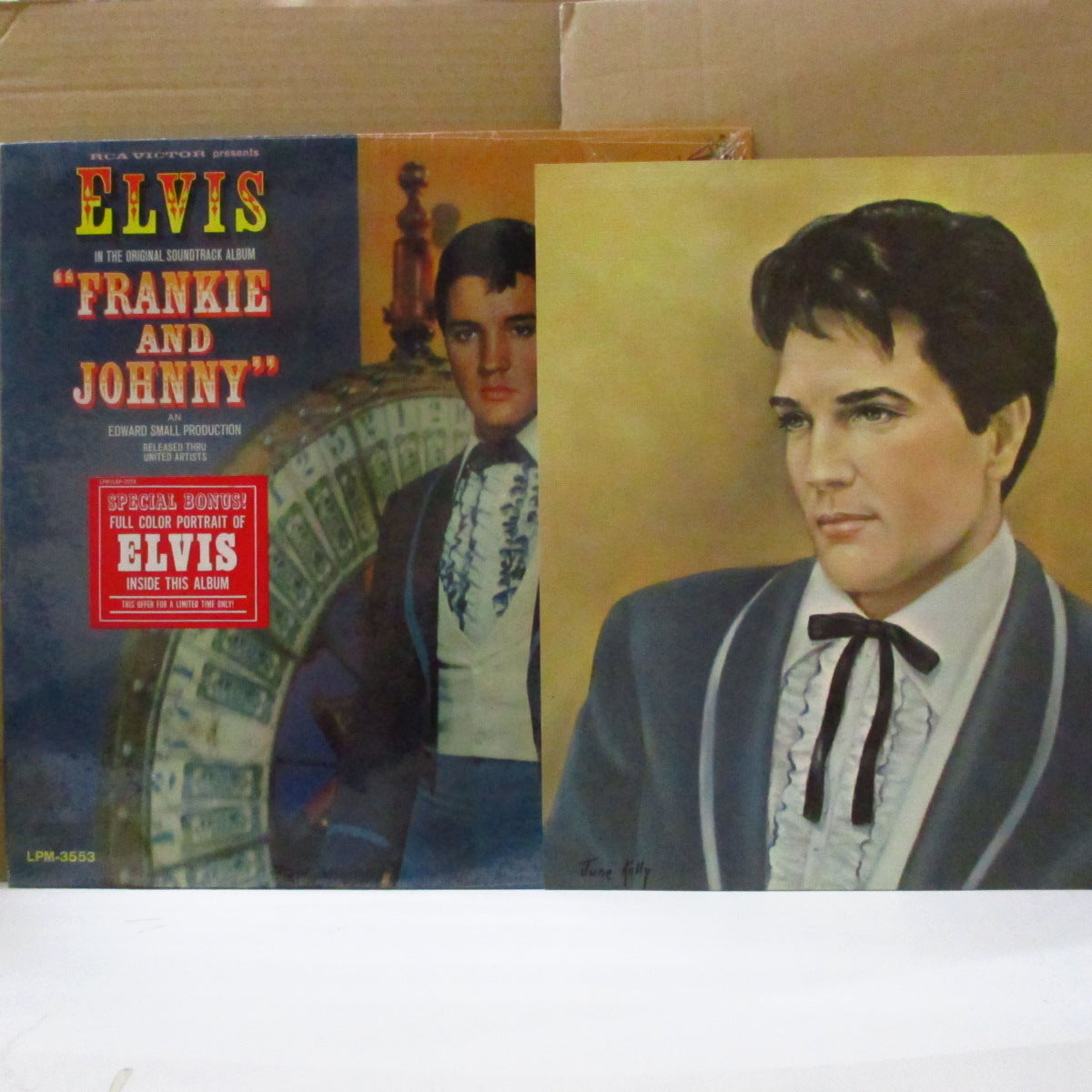 ELVIS PRESLEY (エルヴィス・プレスリー) - Frankie And Johnny (US Orig.Mono LP+Bonus Insert)