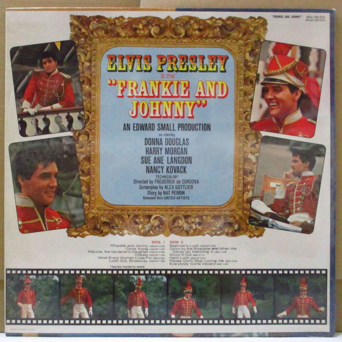 ELVIS PRESLEY (エルヴィス・プレスリー) - Frankie And Johnny (US Orig.Mono LP+Bonus Insert)