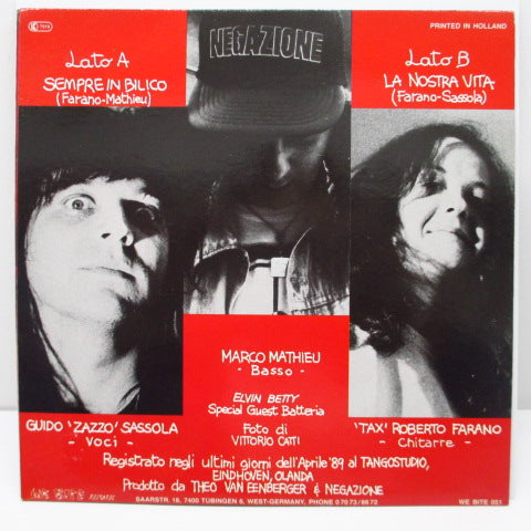 NEGAZIONE - Sempre In Bilico (German Orig.7")