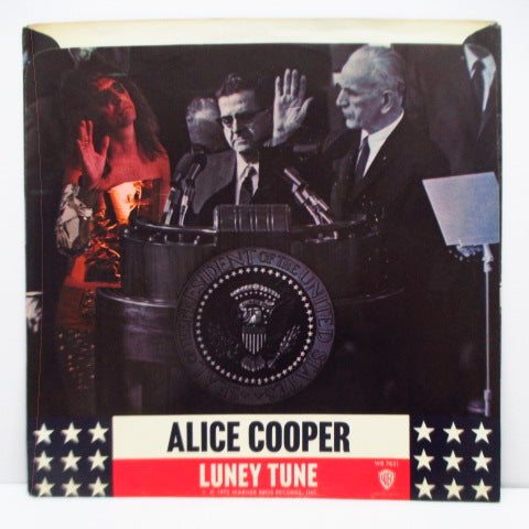 ALICE COOPER (アリス・クーパー) - Elected / Luney Tune (US Orig.7"+PS)
