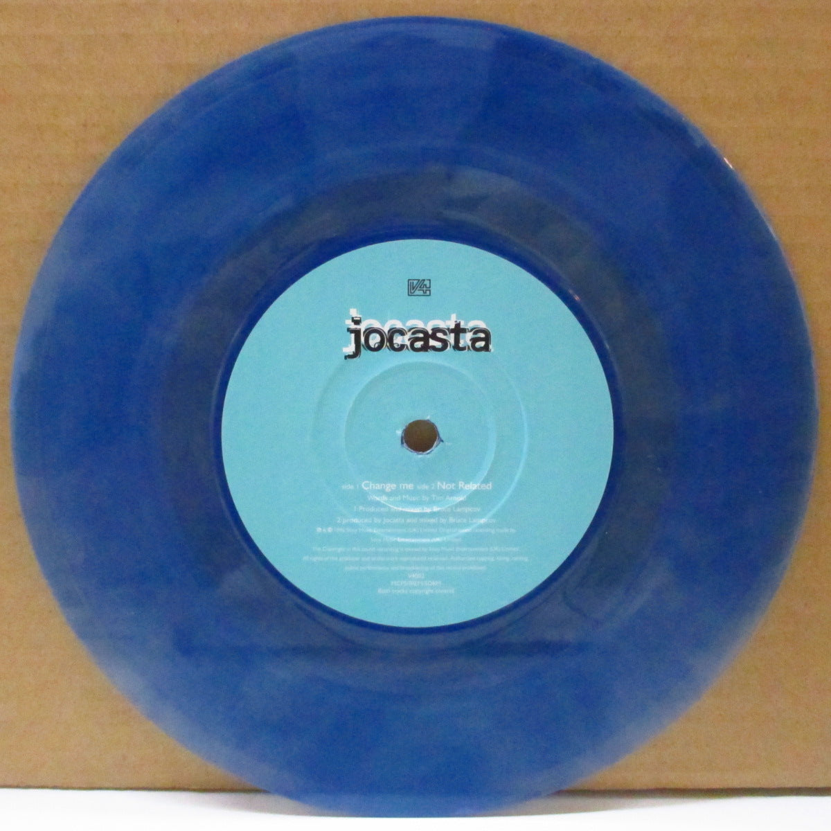 JOCASTA (ジョカスタ) - Change Me (UK Limited Clear Blue Vinyl 7"/GS)
