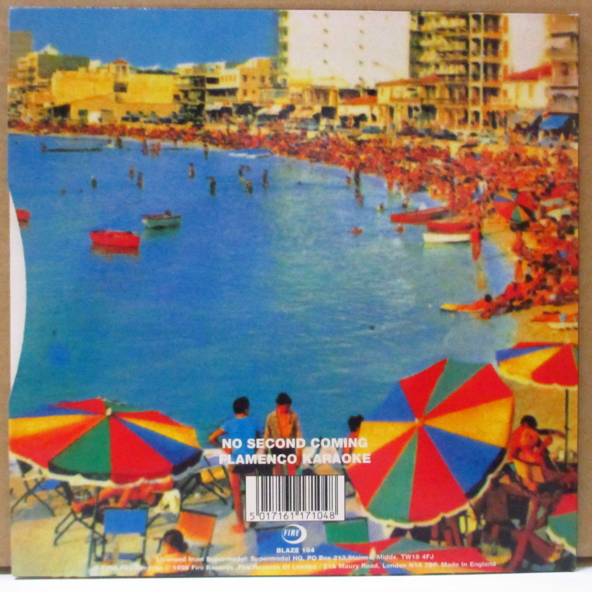 SUPERMODEL (スーパーモデル) - No Second Coming (UK Orig.7")