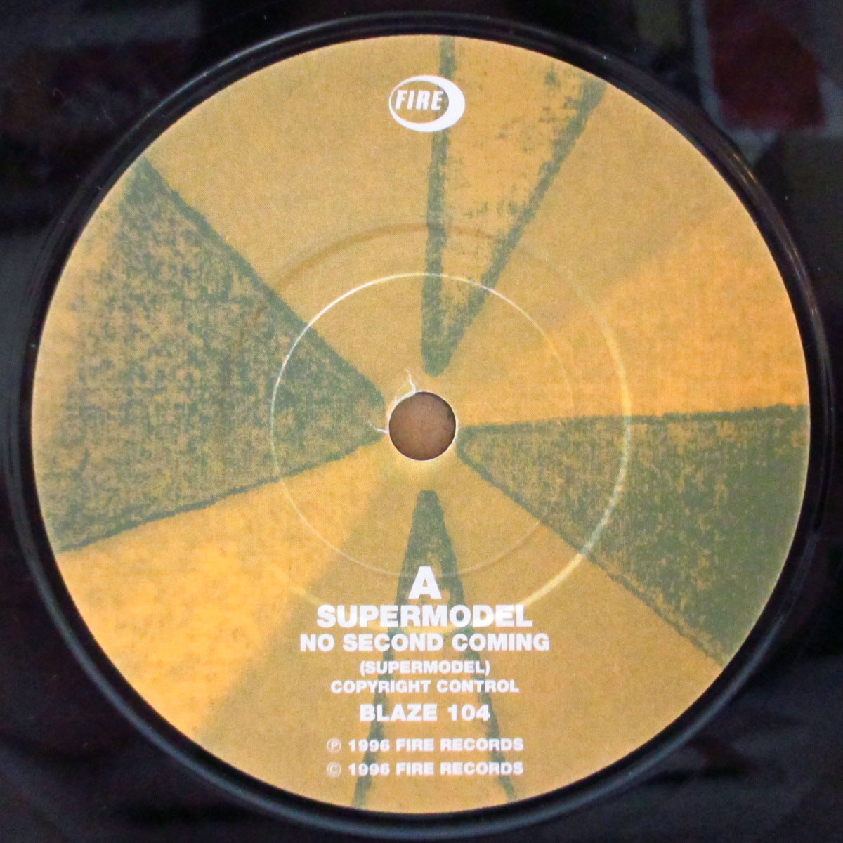 SUPERMODEL (スーパーモデル) - No Second Coming (UK Orig.7")