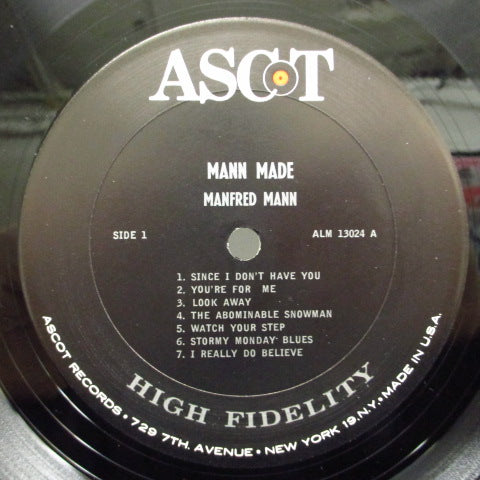 MANFRED MANN (マンフレッド・マン) - Mann Made (US:Orig.MONO)