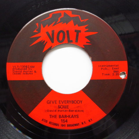 BAR-KAYS - Give Everybody Some (Orig)
