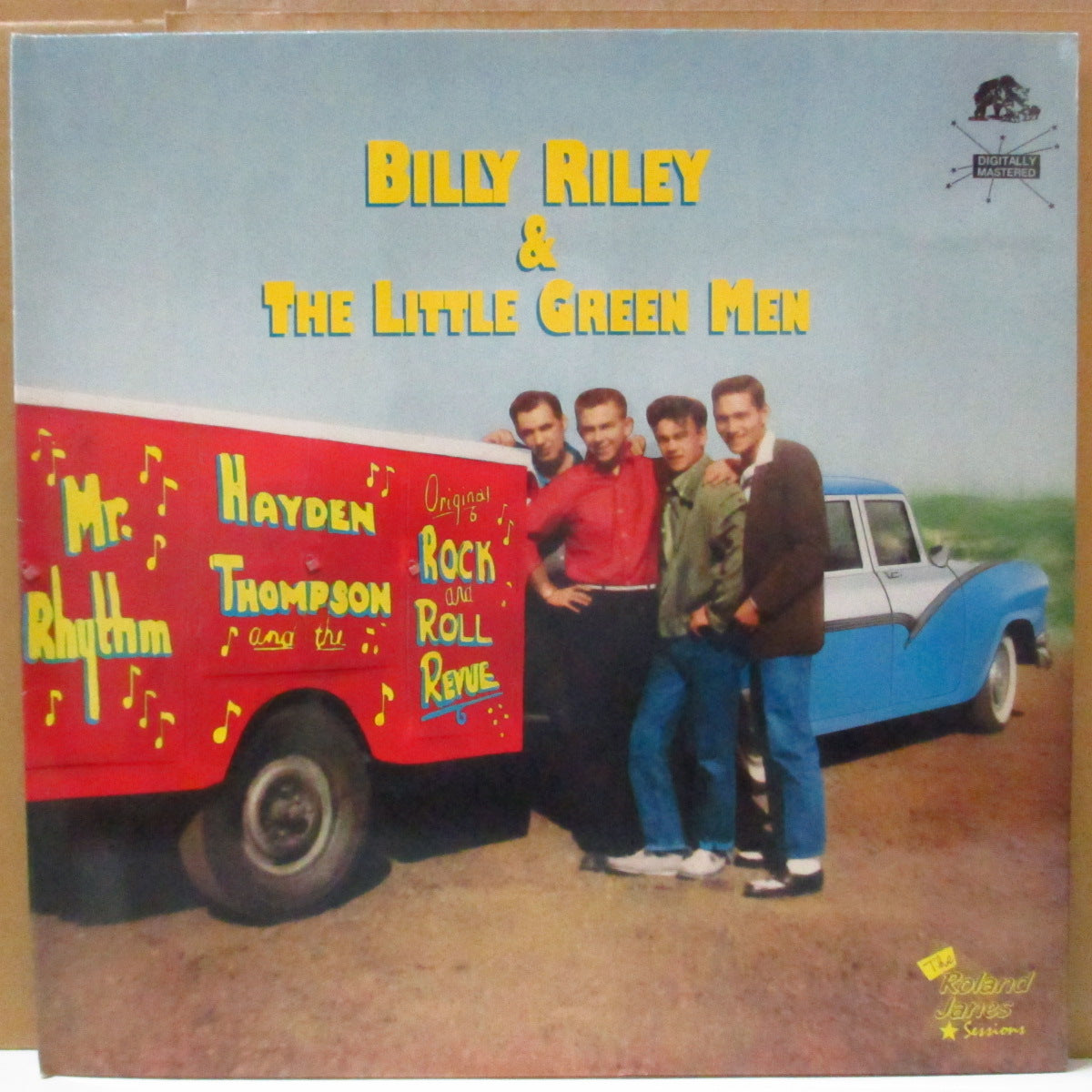 BILLY RILEY & THE LITTLE GREEN MEN (ビリー・ライリー & ザ・リトル・グリーン・メン) - Repossession Blues - The Roland Janes Recordings (German Orig.LP/GS)