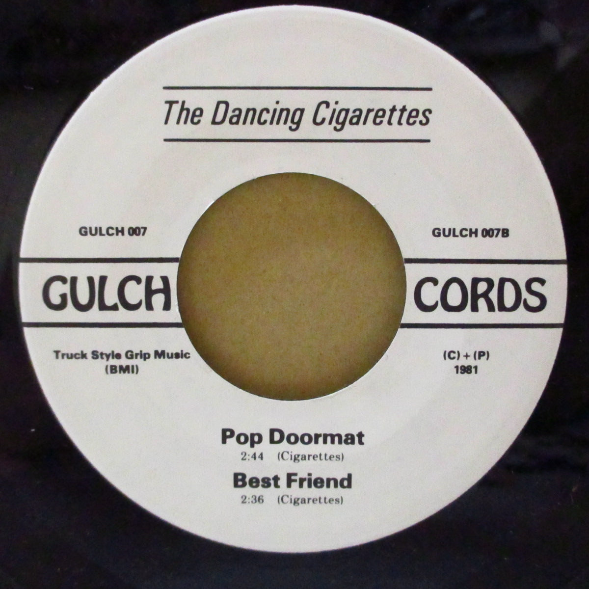 DANCING CIGARETTES, THE (ザ・ダンシング・シガレッツ) - The Dancing Cigarettes EP (US Orig.7"+Insert/Stickered PS)