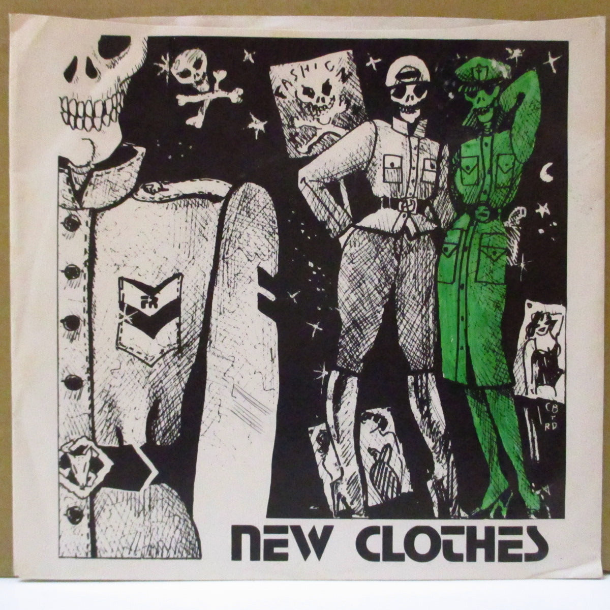 MARTY GRAS & THE FLAMINGO LIGHTNING ORCHESTRA (マーティ・グラス・アンド・ザ・フラミンゴ・ライトニング・オーケストラ) - New Clothes (US Orig.7")