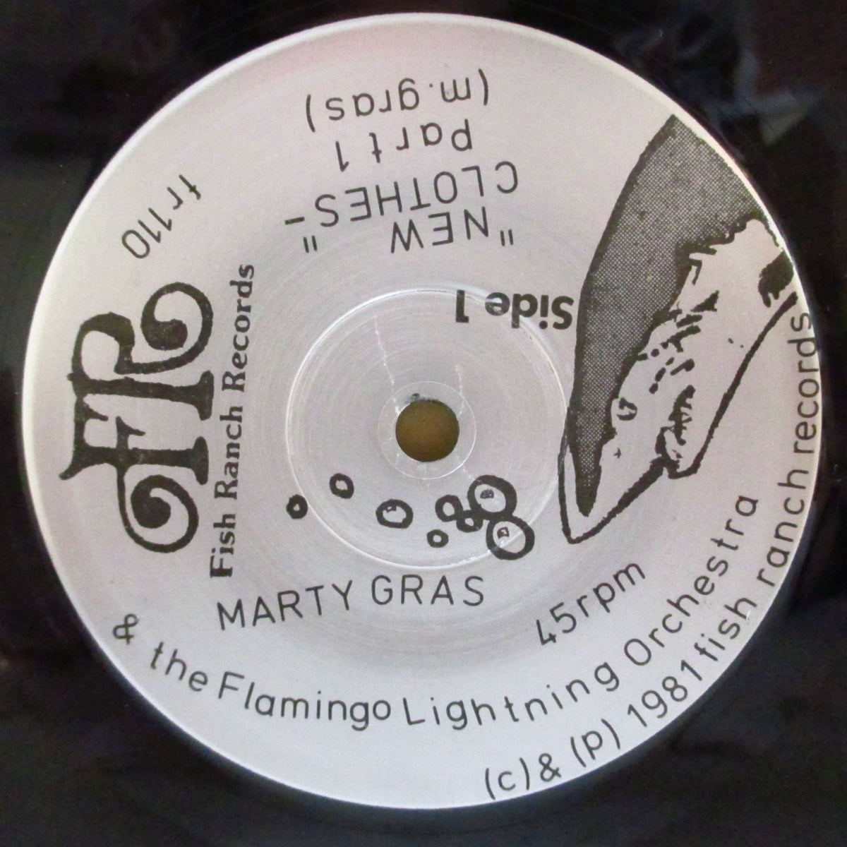 MARTY GRAS & THE FLAMINGO LIGHTNING ORCHESTRA (マーティ・グラス・アンド・ザ・フラミンゴ・ライトニング・オーケストラ) - New Clothes (US Orig.7")