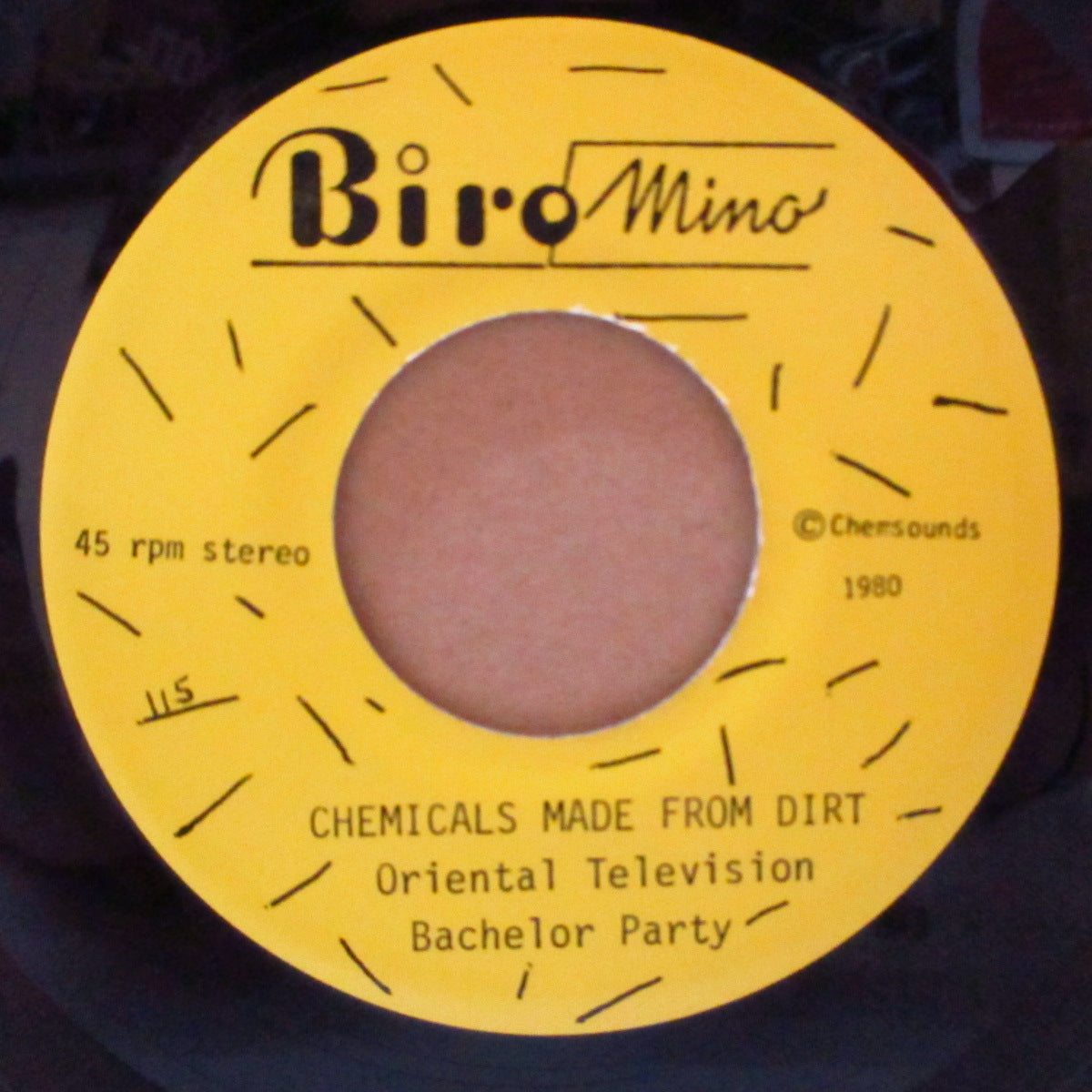 CHEMICALS MADE FROM DIRT (ケミカルズ・メイド・フロム・ダート) - S.T. (US Orig.7"/White PS)