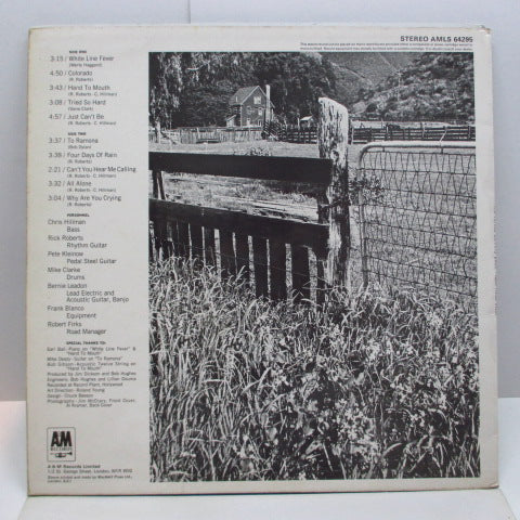 FLYING BURRITO BROTHERS (フライング・ブリトー・ブラザーズ) - The Flying Burrito Bros (UK Orig.LP/CS)