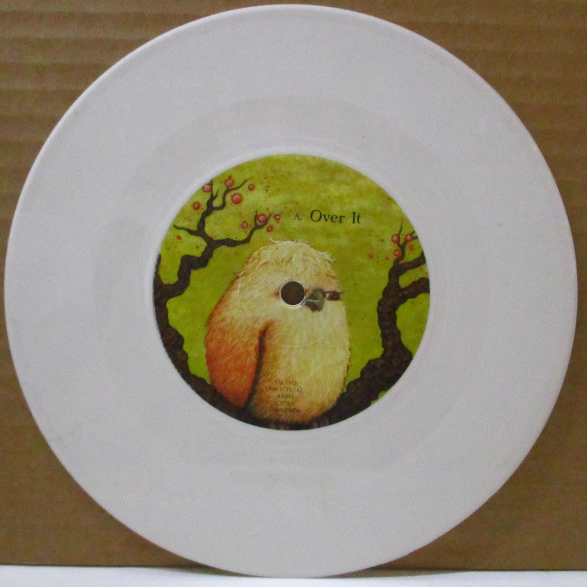 DINOSAUR Jr. (ダイナソーJr.) - Over It (UK-EU 限定「ホワイトヴァイナル」 7インチ+マット固紙ジャケ)