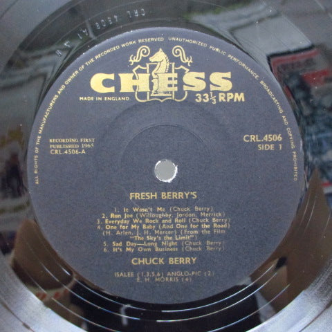 CHUCK BERRY (チャック・ベリー) - Fresh Berry's (UK Orig.MONO/CFS)