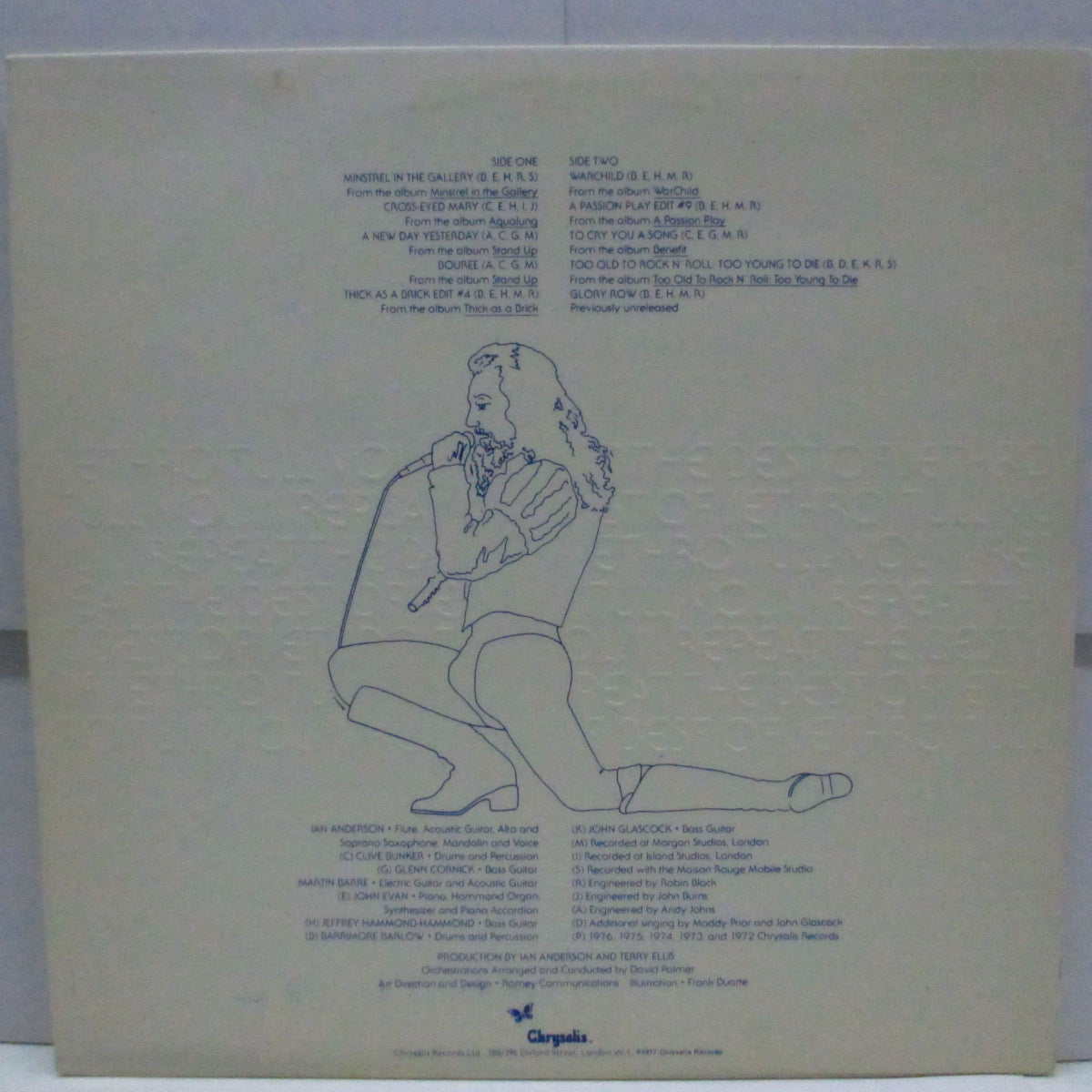 JETHRO TULL - Repeat The Best Of Jethro Tull Vol.2 (UK Orig.LP/Embossed CVR)