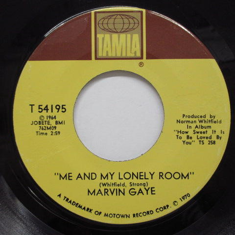 MARVIN GAYE - The End Of Our Road (US Orig/黒色印刷)