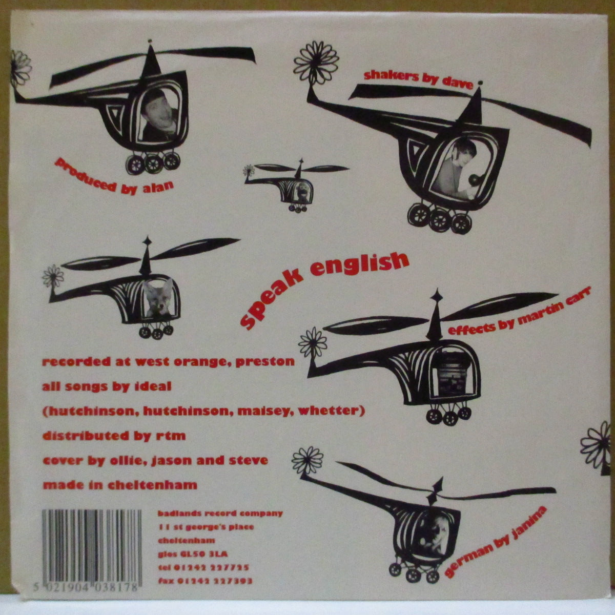 IDEAL (アイディール) - Last Lad (UK Orig.7")