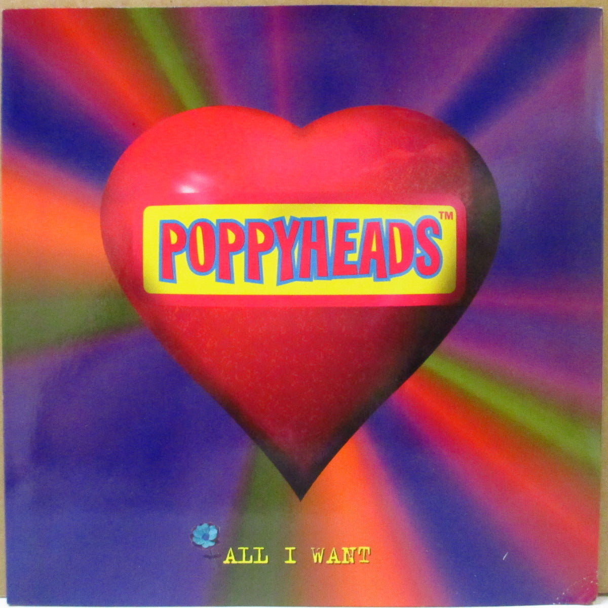 POPPYHEADS (ポッピーヘッズ) - All I Want (UK Limited Red Vinyl 7")