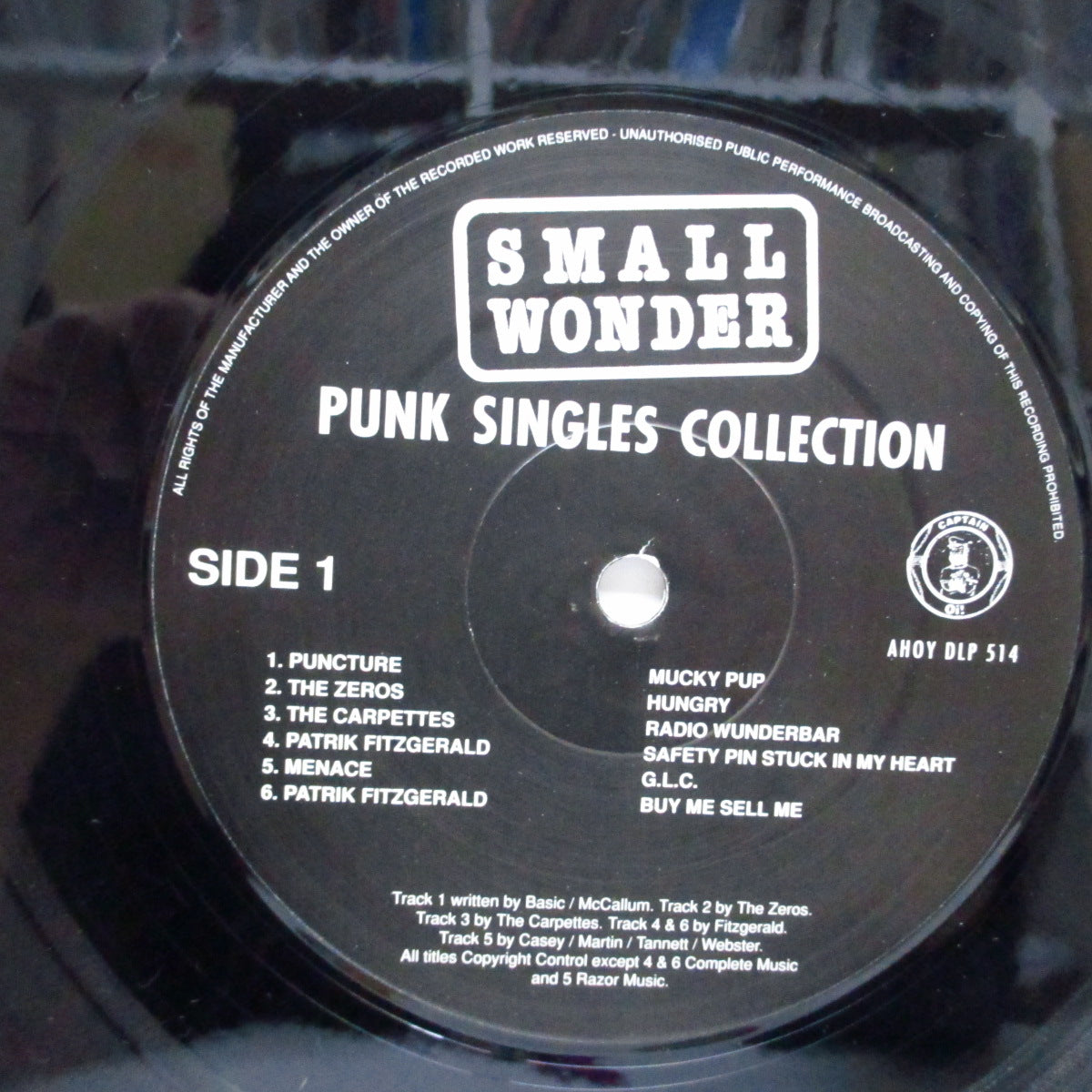 V.A. (英Small Wonderパンク・コンピ) - Small Wonder - The Punk Singles Collection (UK '96 Reissue 2xLP/GS)