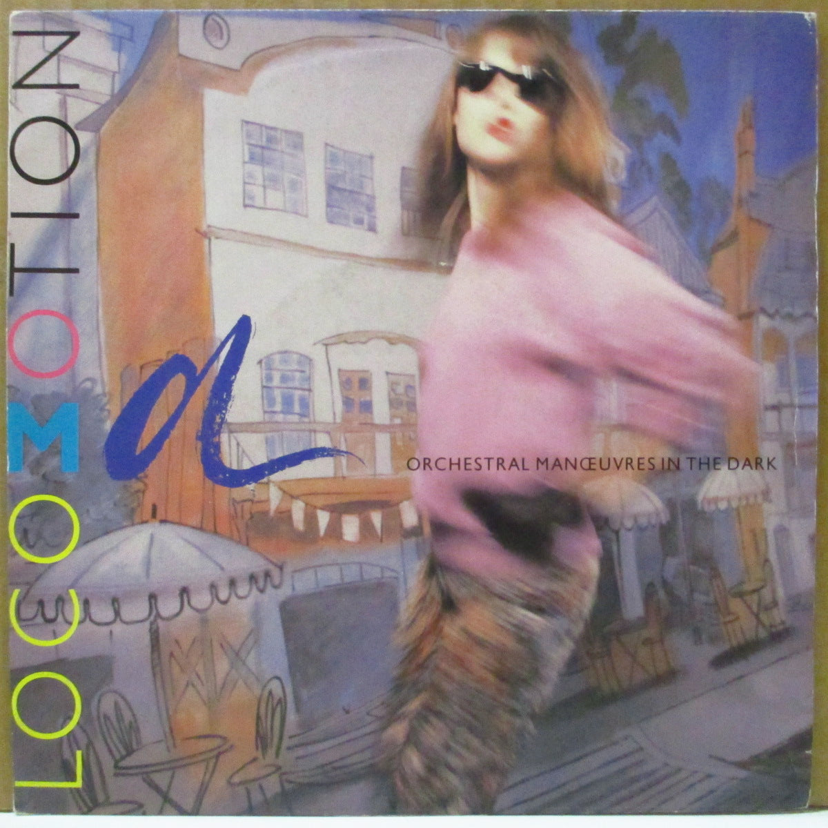 O.M.D. (Orchestral Manoeuvres In The Dark) (オーケストラル・マヌーヴァーズ・イン・ザ・ダーク) - Locomotion (UK オリジナル 7インチ+マットソフト紙折り返しジャケ)