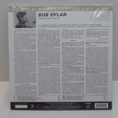 BOB DYLAN (ボブ・ディラン) - Bob Dylan (1st) (US Mobile Fidelity 2xLP)