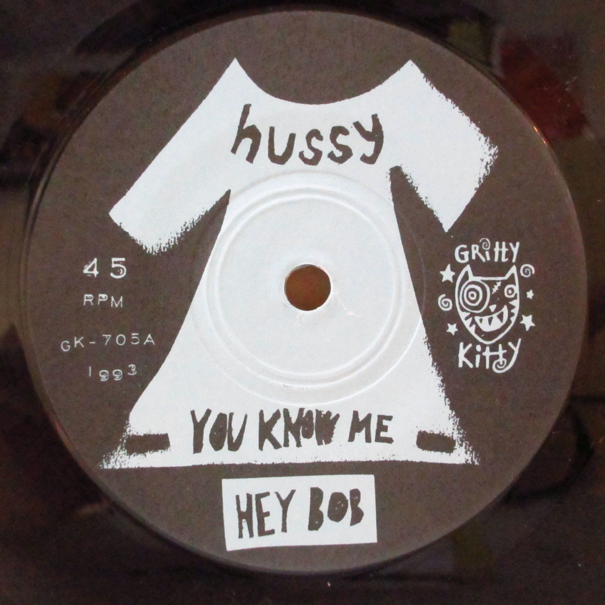 HUSSY (ハッシー) - Untitled (US Orig.7"+Inserts/Handmade PS)