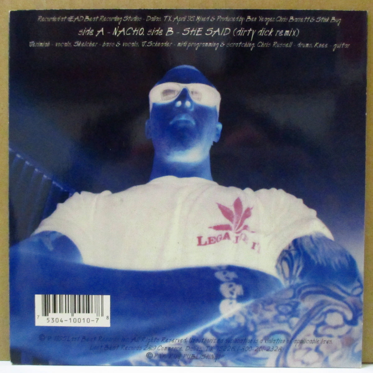 STINK BUG (スティンク・バグ) - Nacho (US Orig.7"+Insert)