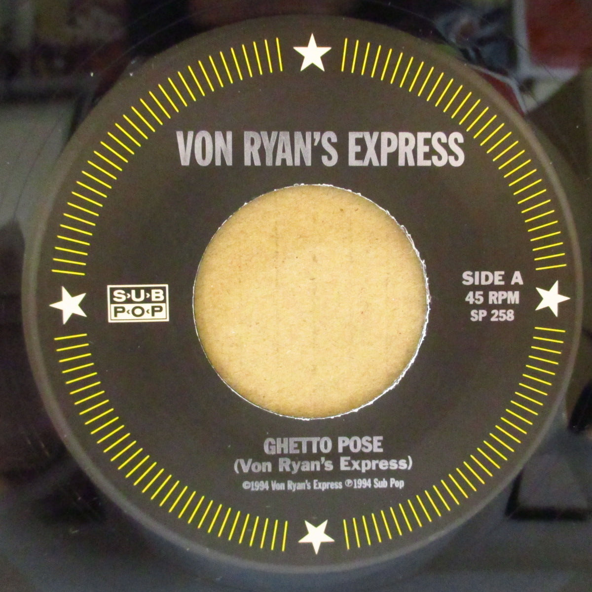 VON RYAN'S EXPRESS (ヴォン・ライアンズ・エキスプレス) - Ghetto Pose (US Orig.7")