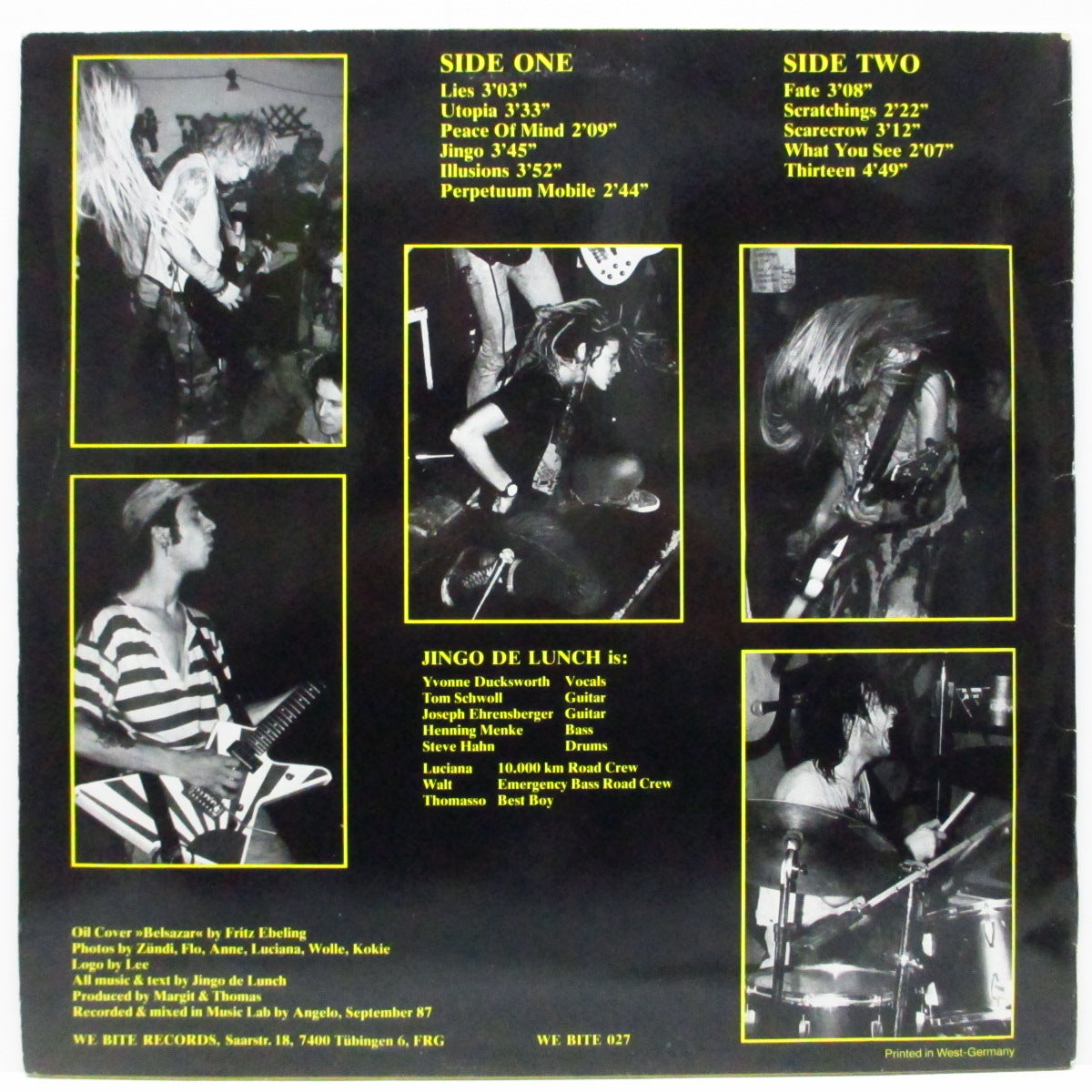 JINGO DE LUNCH (ジンゴ・デ・ランチ) - Perpetuum Mobile (German オリジナル LP+インサート)