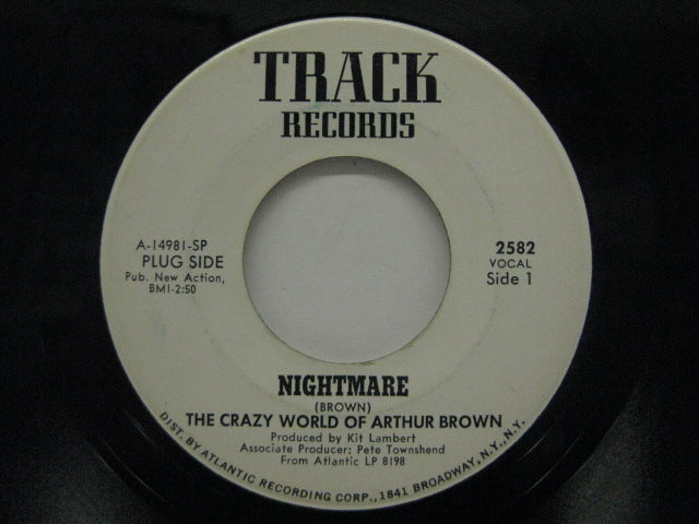 ARTHUR BROWN (THE CRAZY WORLD OF) - Nightmare / I Put A Smell On You(US:PROMO)