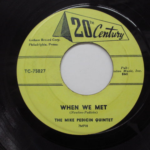 MIKE PEDICIN QUINTET - Shake A Hand (20th Century Label)